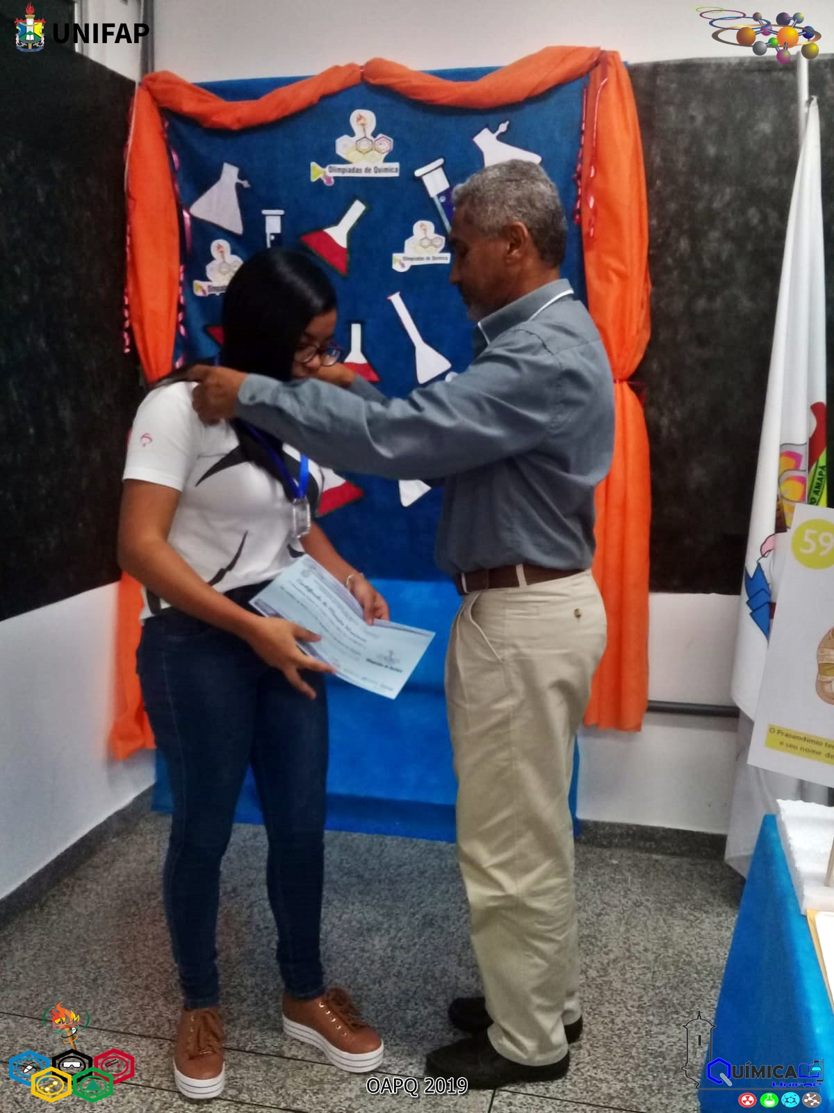 2019 - CERIMÔNIA DE PREMIAÇÃO DA XVIII OLIMPÍADA AMAPAENSE DE QUÍMICA