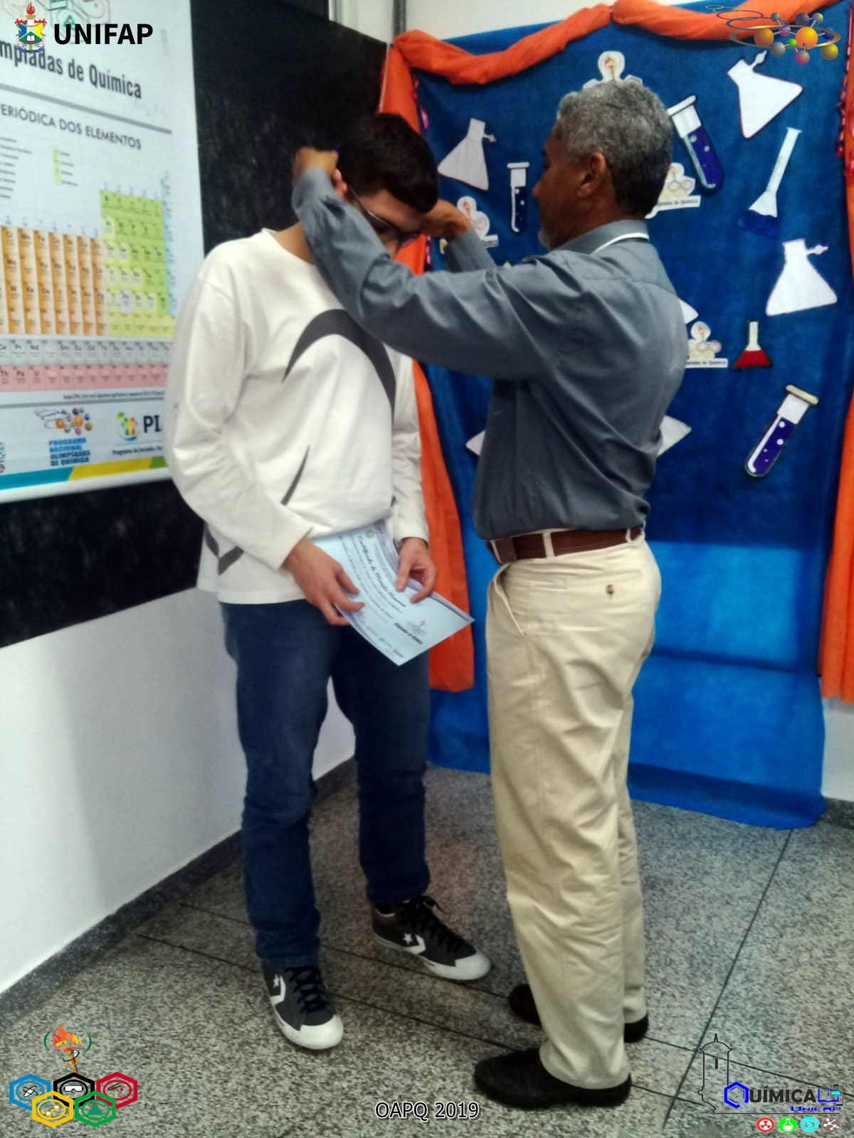 2019 - CERIMÔNIA DE PREMIAÇÃO DA XVIII OLIMPÍADA AMAPAENSE DE QUÍMICA