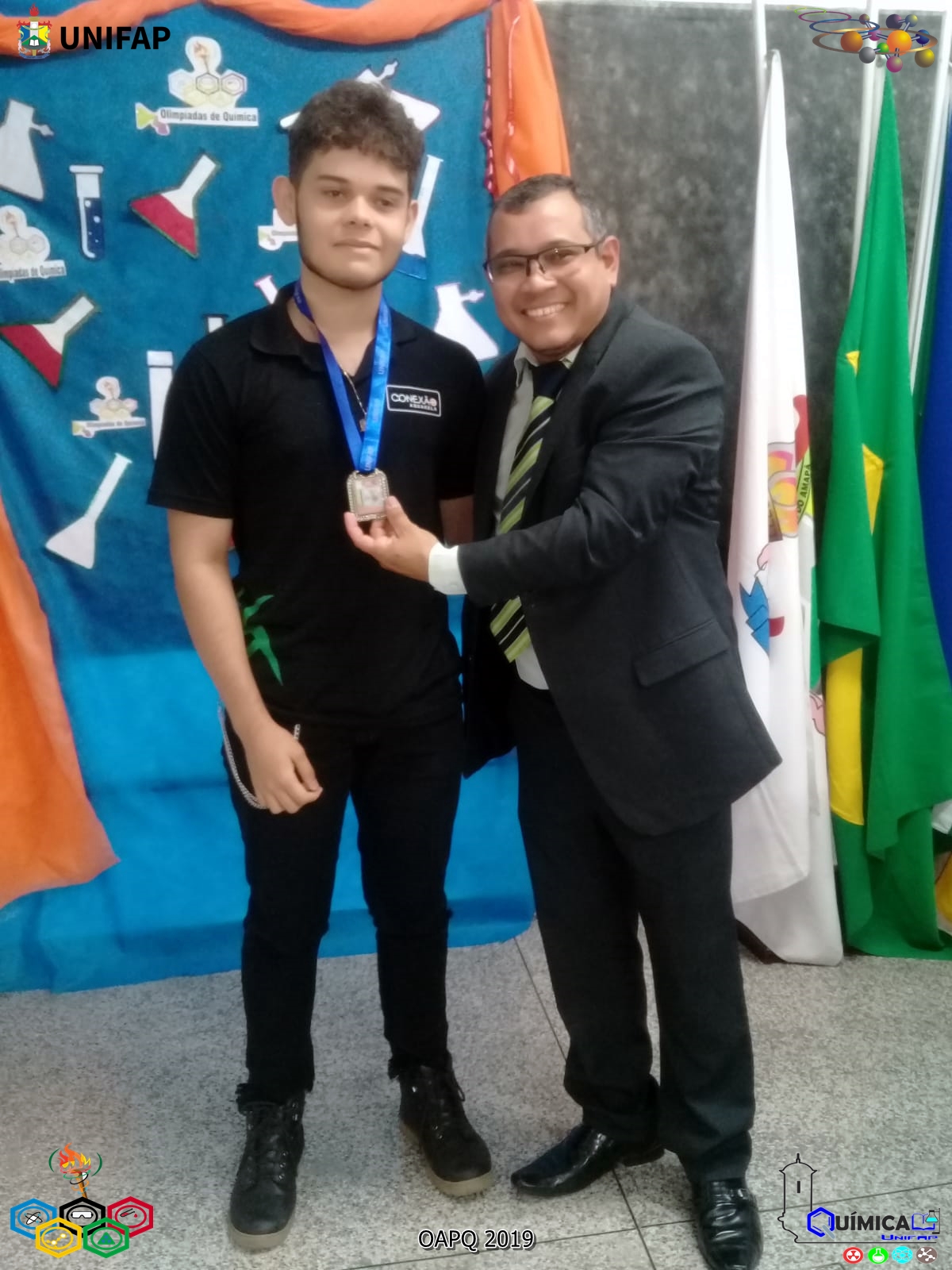 2019 - CERIMÔNIA DE PREMIAÇÃO DA XVIII OLIMPÍADA AMAPAENSE DE QUÍMICA