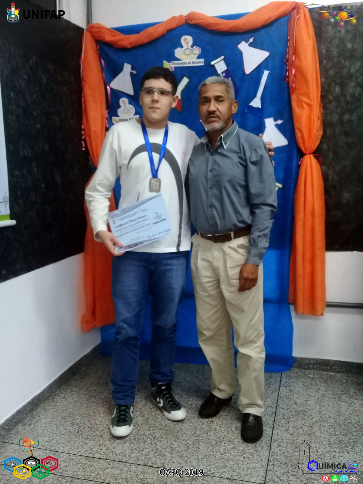 2019 - CERIMÔNIA DE PREMIAÇÃO DA XVIII OLIMPÍADA AMAPAENSE DE QUÍMICA