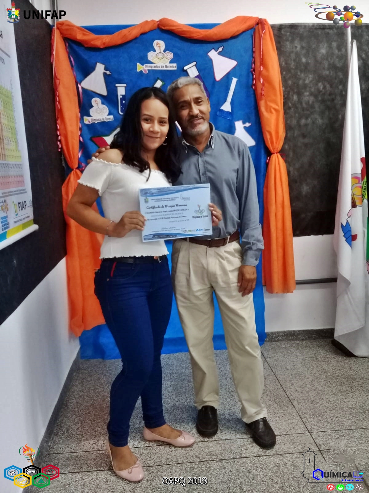 2019 - CERIMÔNIA DE PREMIAÇÃO DA XVIII OLIMPÍADA AMAPAENSE DE QUÍMICA