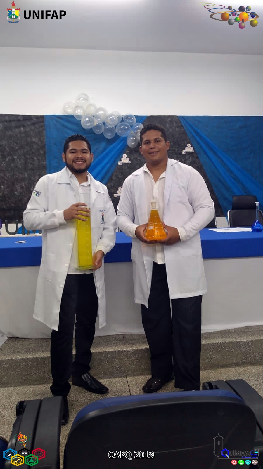 2019 - CERIMÔNIA DE PREMIAÇÃO DA XVIII OLIMPÍADA AMAPAENSE DE QUÍMICA