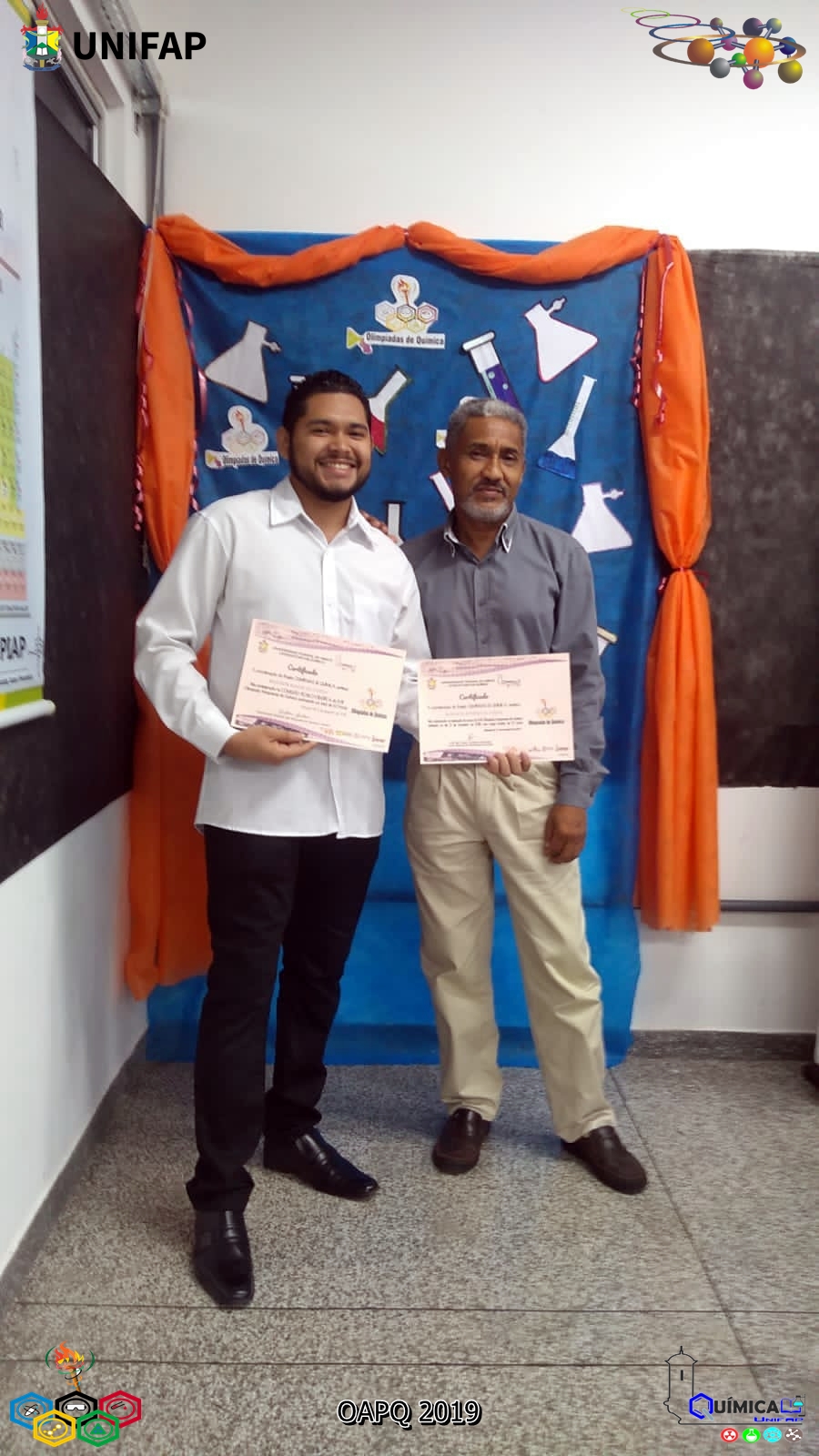 2019 - CERIMÔNIA DE PREMIAÇÃO DA XVIII OLIMPÍADA AMAPAENSE DE QUÍMICA