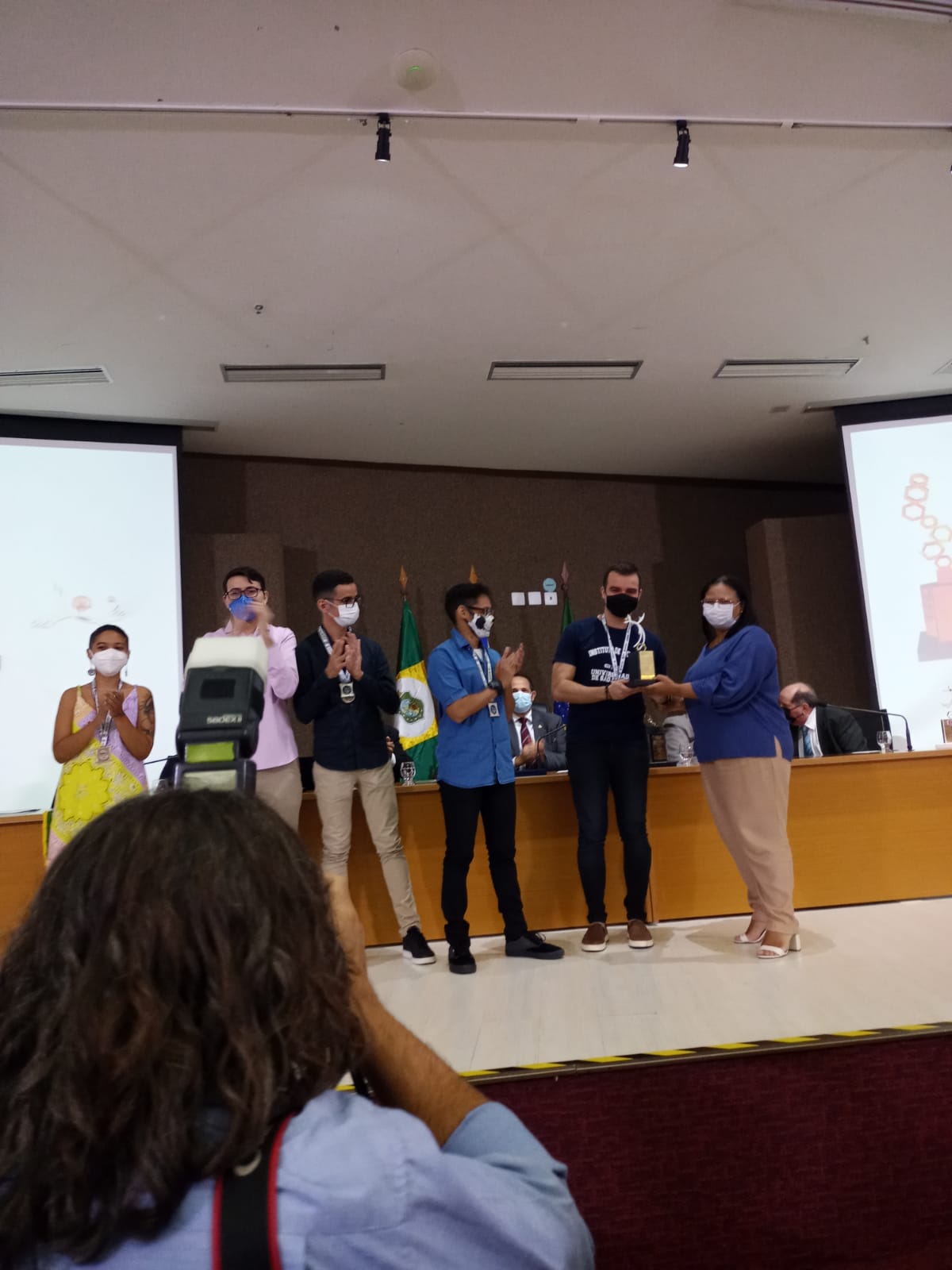 Fotos da Solenidade de Premiação da III OBESQ 2021