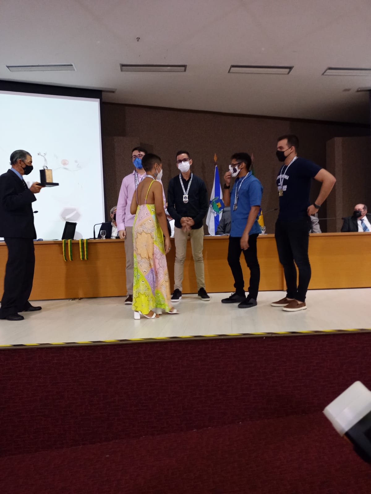 Fotos da Solenidade de Premiação da III OBESQ 2021