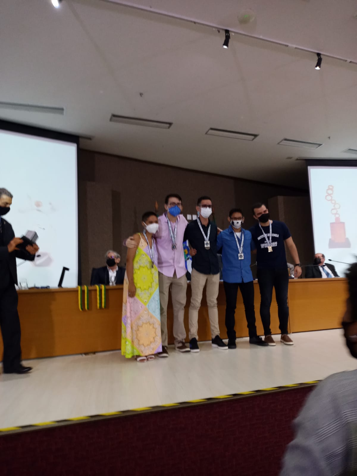 Fotos da Solenidade de Premiação da III OBESQ 2021