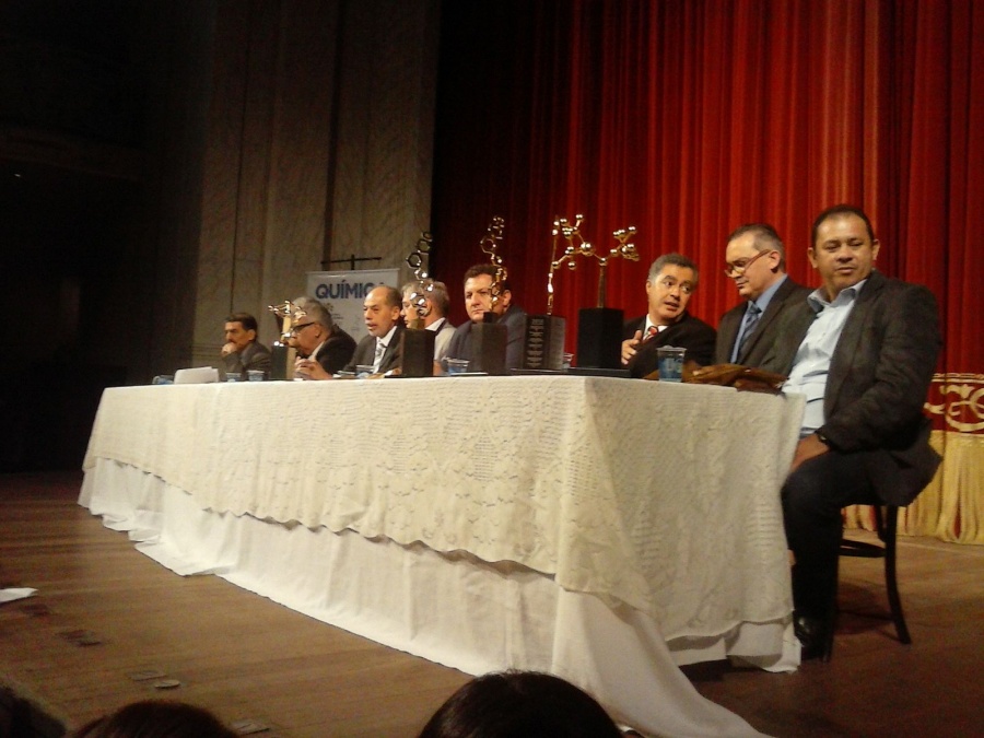 Solenidade de premiação nacional do ano de 2015