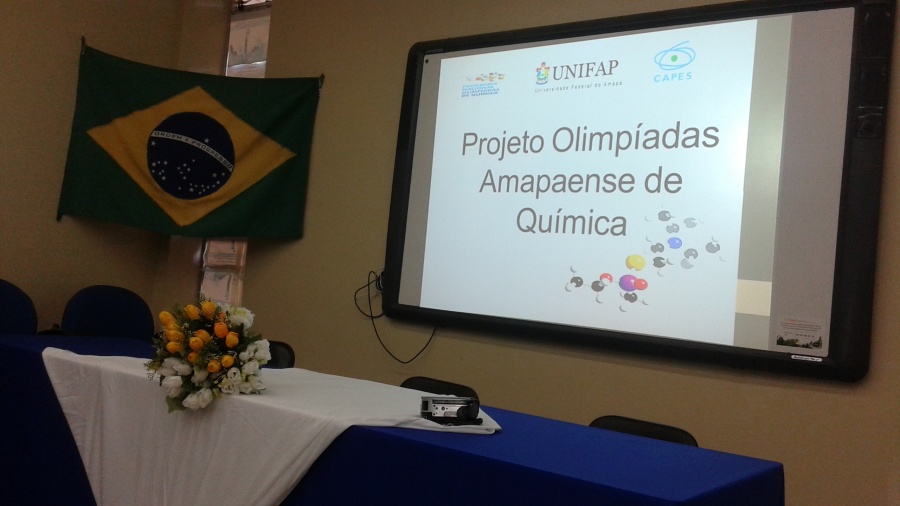 2014 - CERIMÔNIA DE PREMIAÇÃO DA XIII OLIMPÍADA AMAPAENSE DE QUÍMICA (OAPQ)