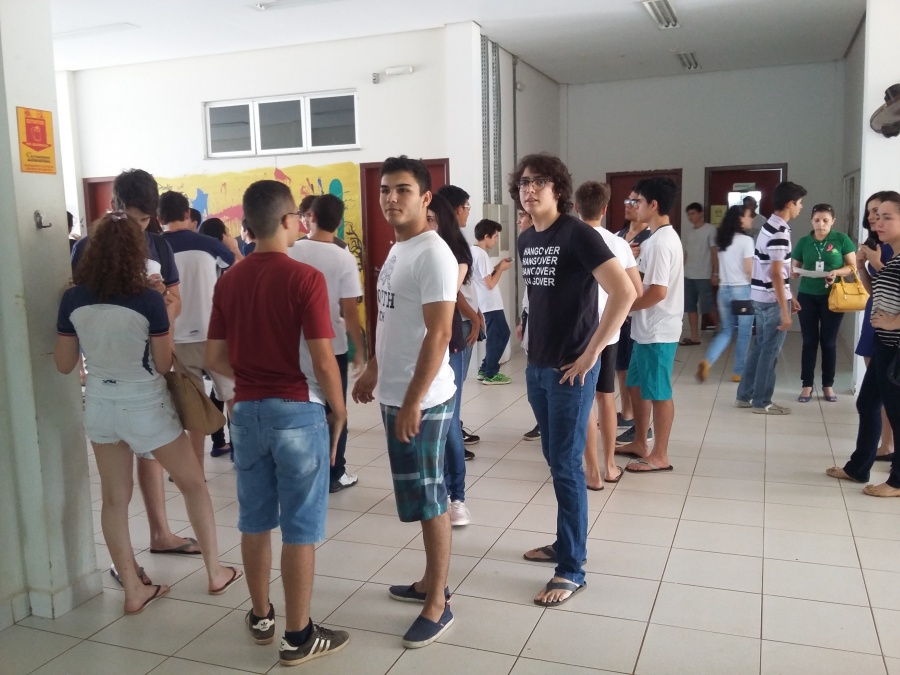 Realização das provas da OTQ 2015, IFTO/Gurupi e UFT/Palmas e Araguaína