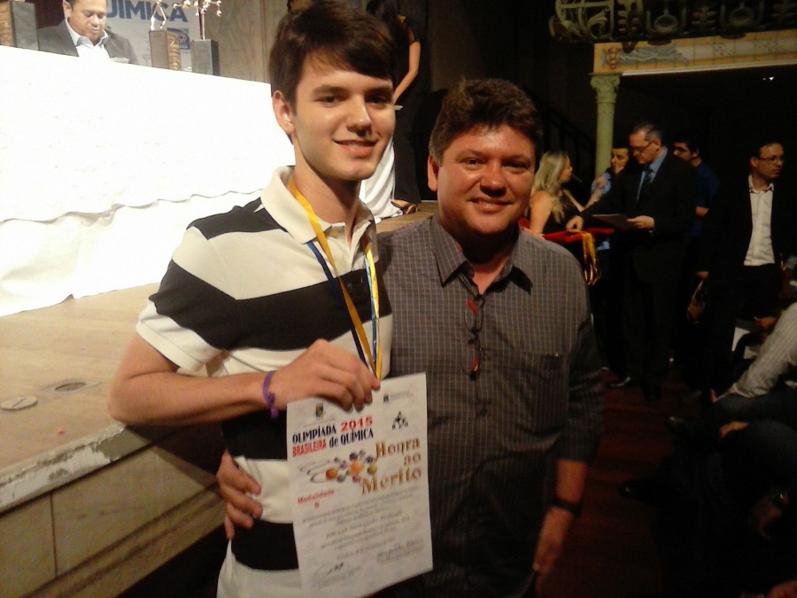 Solenidade de premiação nacional do ano de 2015