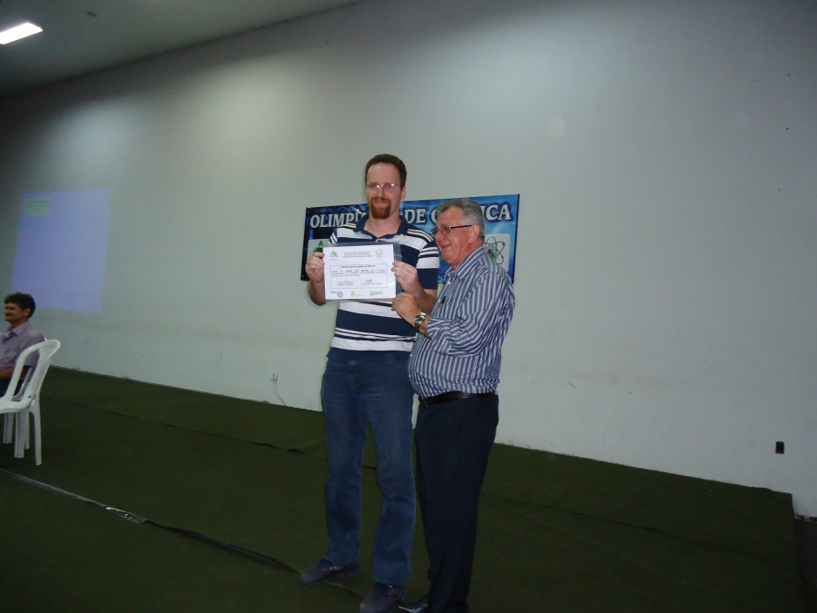 Premiação - X OMQ - 04/12/2015 - Auditório do Centro Cultural da UFMT