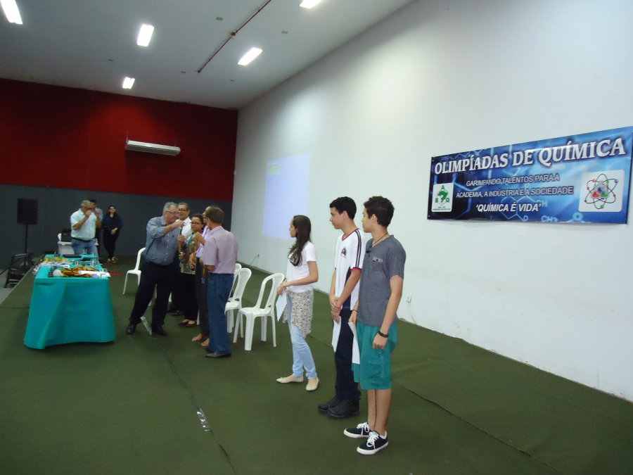 Premiação - X OMQ - 04/12/2015 - Auditório do Centro Cultural da UFMT