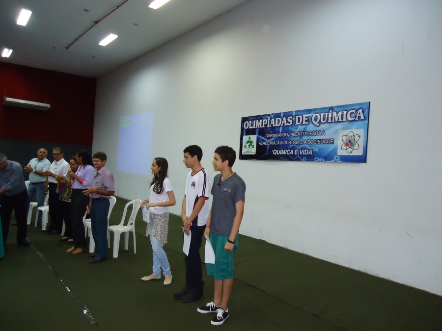 Premiação - X OMQ - 04/12/2015 - Auditório do Centro Cultural da UFMT