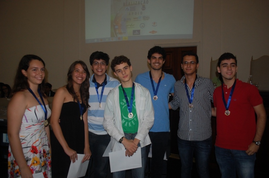 Entrega das medalhas da Olimpíada Paraibana de Química 2013