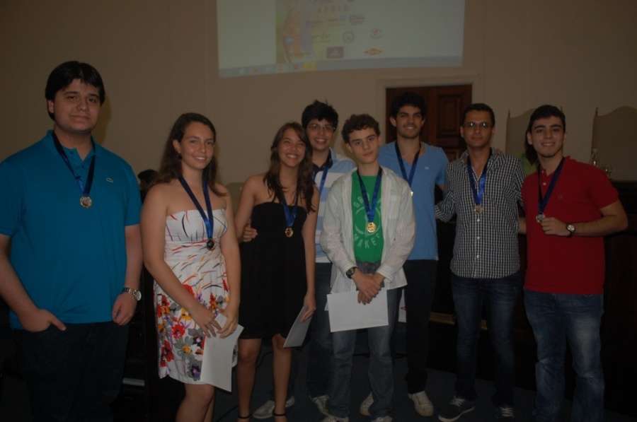 Entrega das medalhas da Olimpíada Paraibana de Química 2013