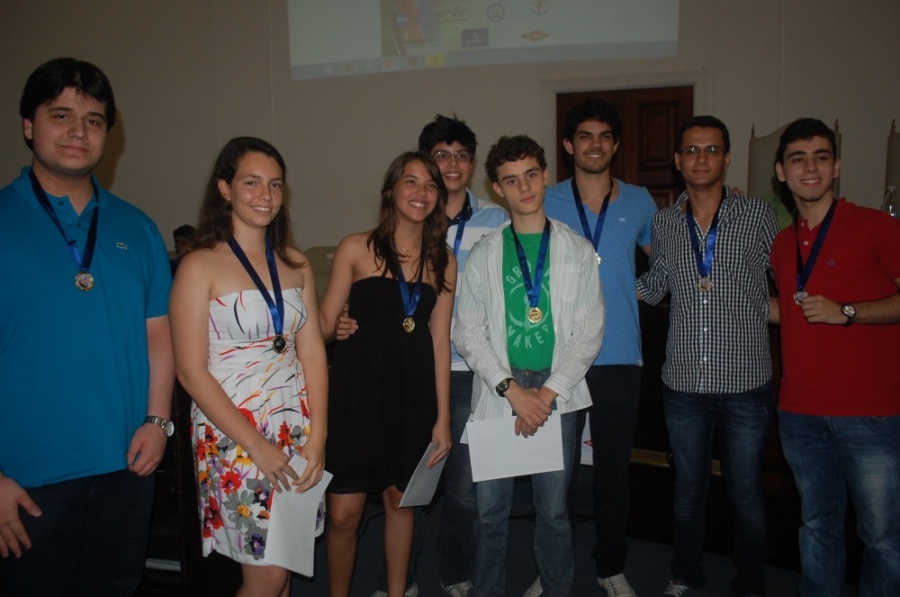 Entrega das medalhas da Olimpíada Paraibana de Química 2013