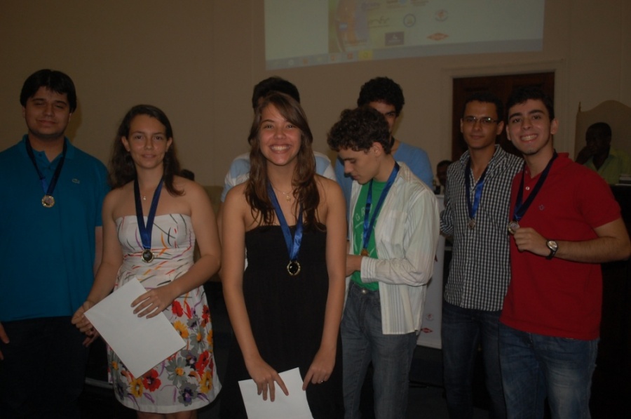Entrega das medalhas da Olimpíada Paraibana de Química 2013