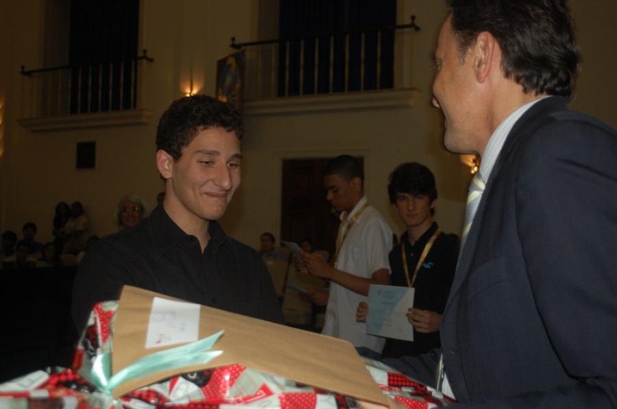 Entrega das medalhas da Olimpíada Paraibana de Química 2013