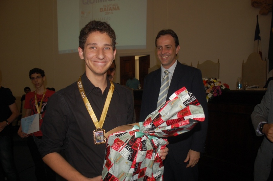 Entrega das medalhas da Olimpíada Paraibana de Química 2013