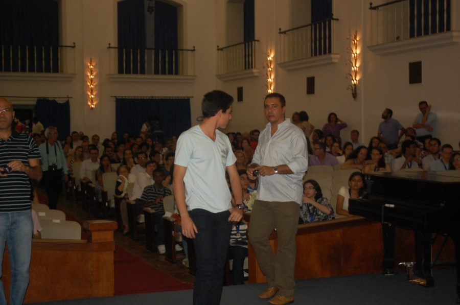 Entrega das medalhas da Olimpíada Paraibana de Química 2013