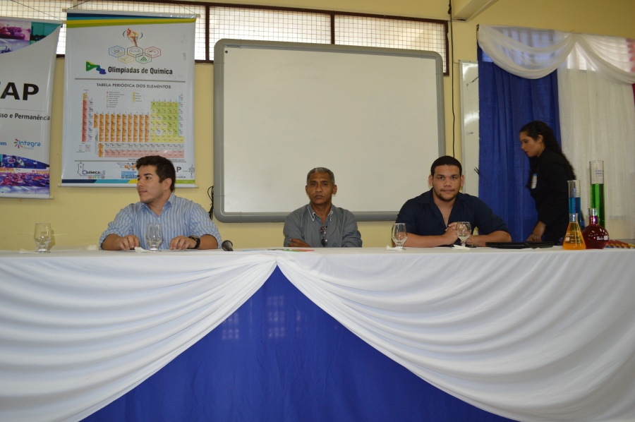 2016 - CERIMÔNIA DE PREMIAÇÃO DA XV OLIMPÍADA AMAPAENSE DE QUÍMICA