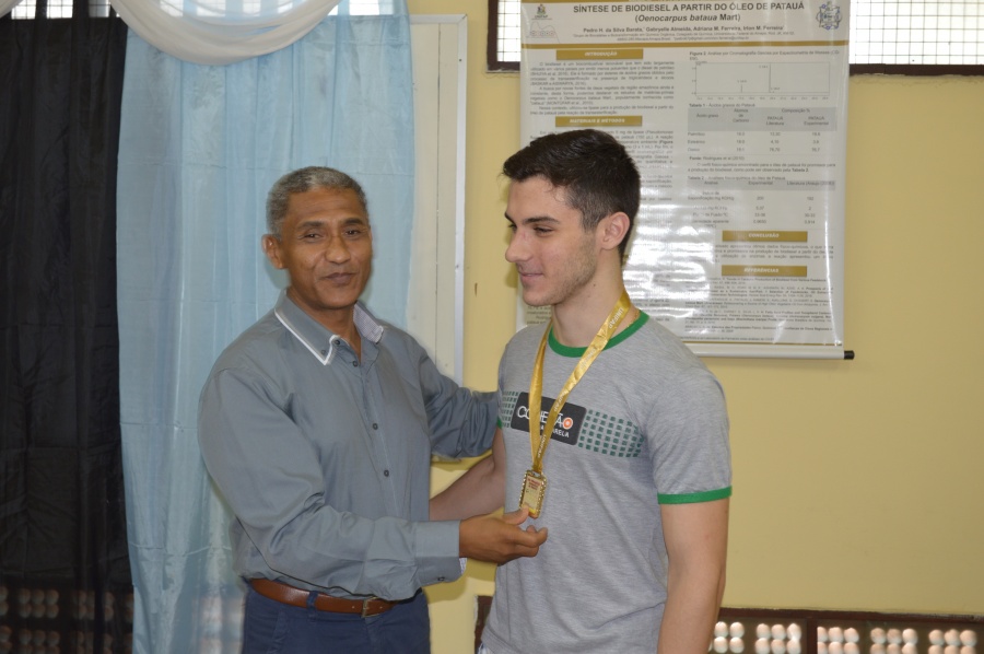 2016 - CERIMÔNIA DE PREMIAÇÃO DA XV OLIMPÍADA AMAPAENSE DE QUÍMICA
