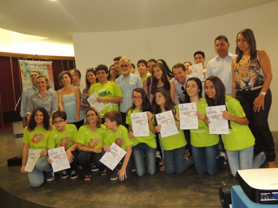 Premiação OBQjr - Pernambuco