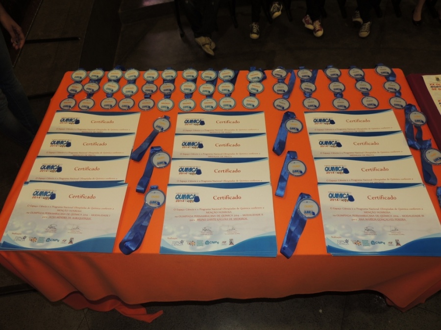 Premiação OPEQ 2014