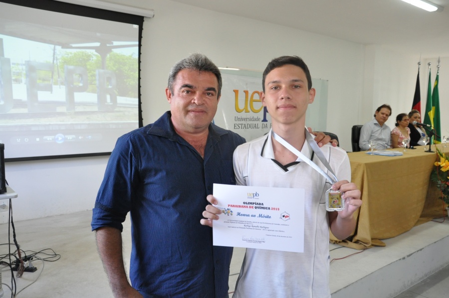 Premiação da Olimpíada Paraibana de Química 2015