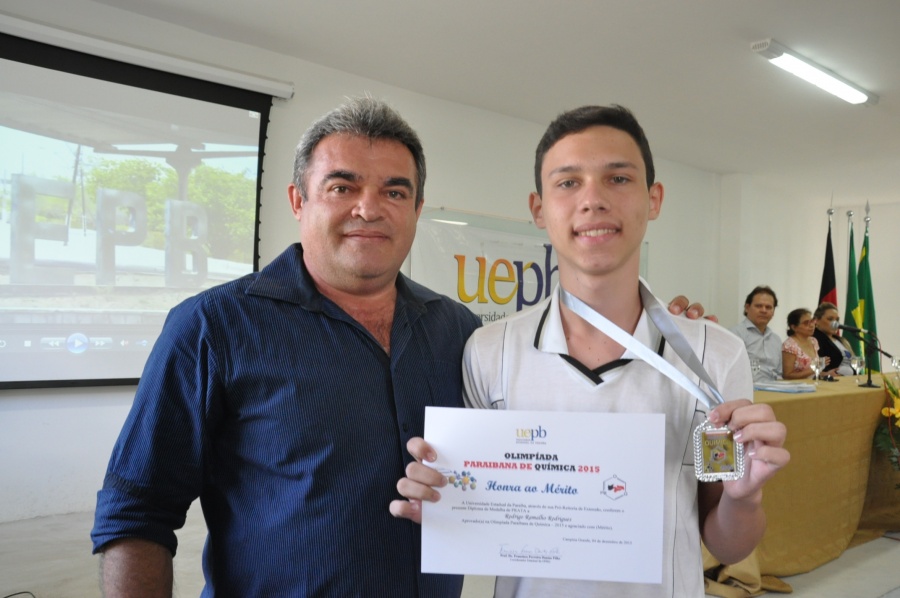 Premiação da Olimpíada Paraibana de Química 2015