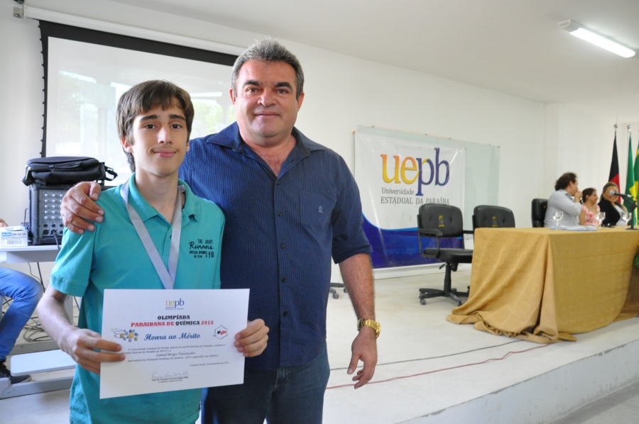 Premiação da Olimpíada Paraibana de Química 2015