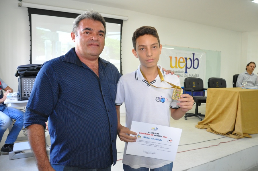 Premiação da Olimpíada Paraibana de Química 2015