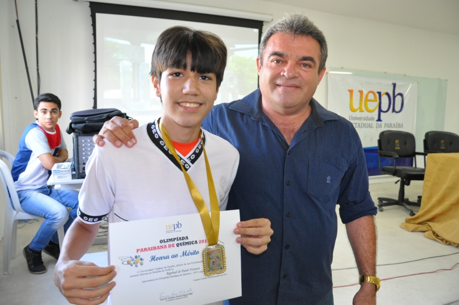 Premiação da Olimpíada Paraibana de Química 2015