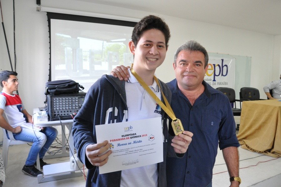 Premiação da Olimpíada Paraibana de Química 2015