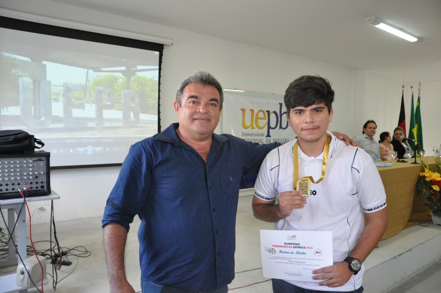 Premiação da Olimpíada Paraibana de Química 2015