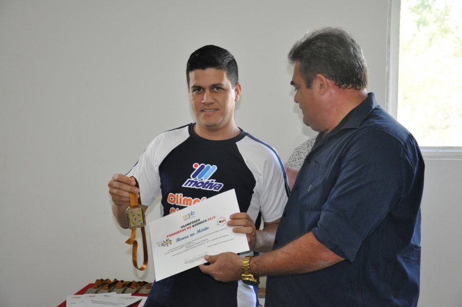Premiação da Olimpíada Paraibana de Química 2015
