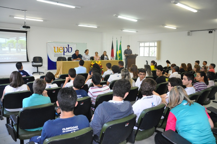 Premiação da Olimpíada Paraibana de Química 2015