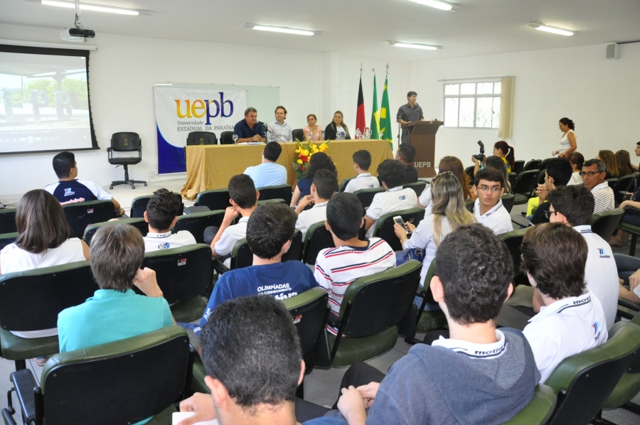 Premiação da Olimpíada Paraibana de Química 2015