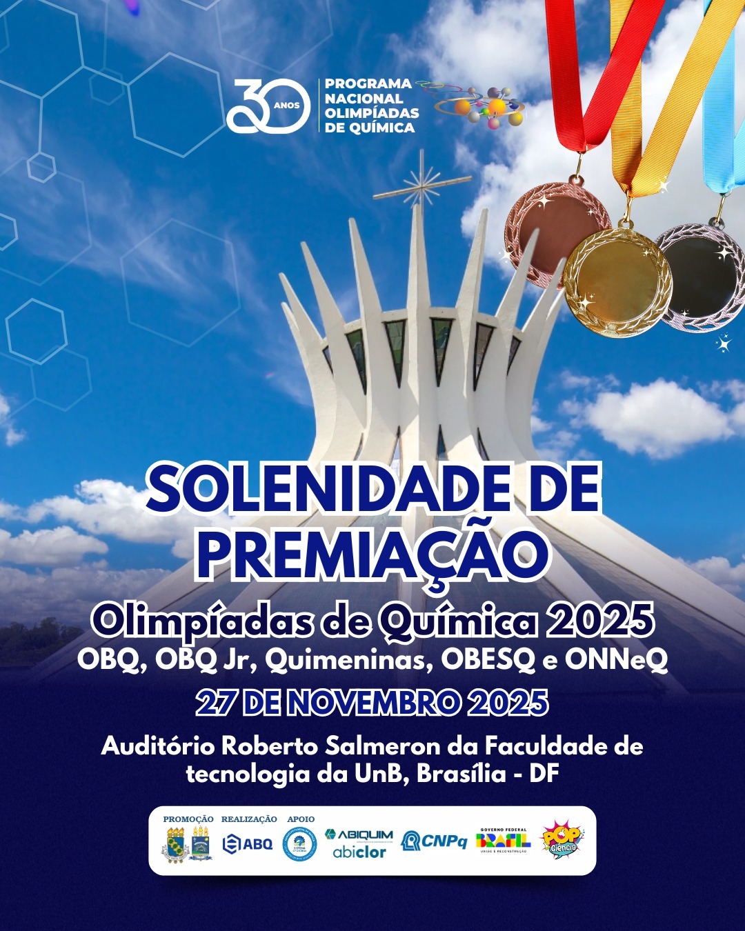 Solenidade de Premiação das Olimpíadas de Química 2025