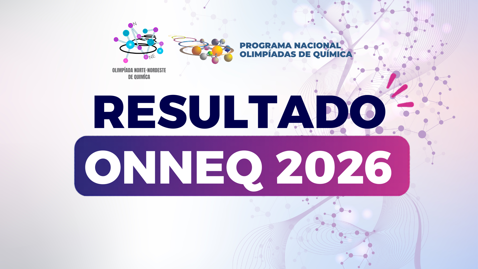 Resultado provisório da XXXII ONNEQ