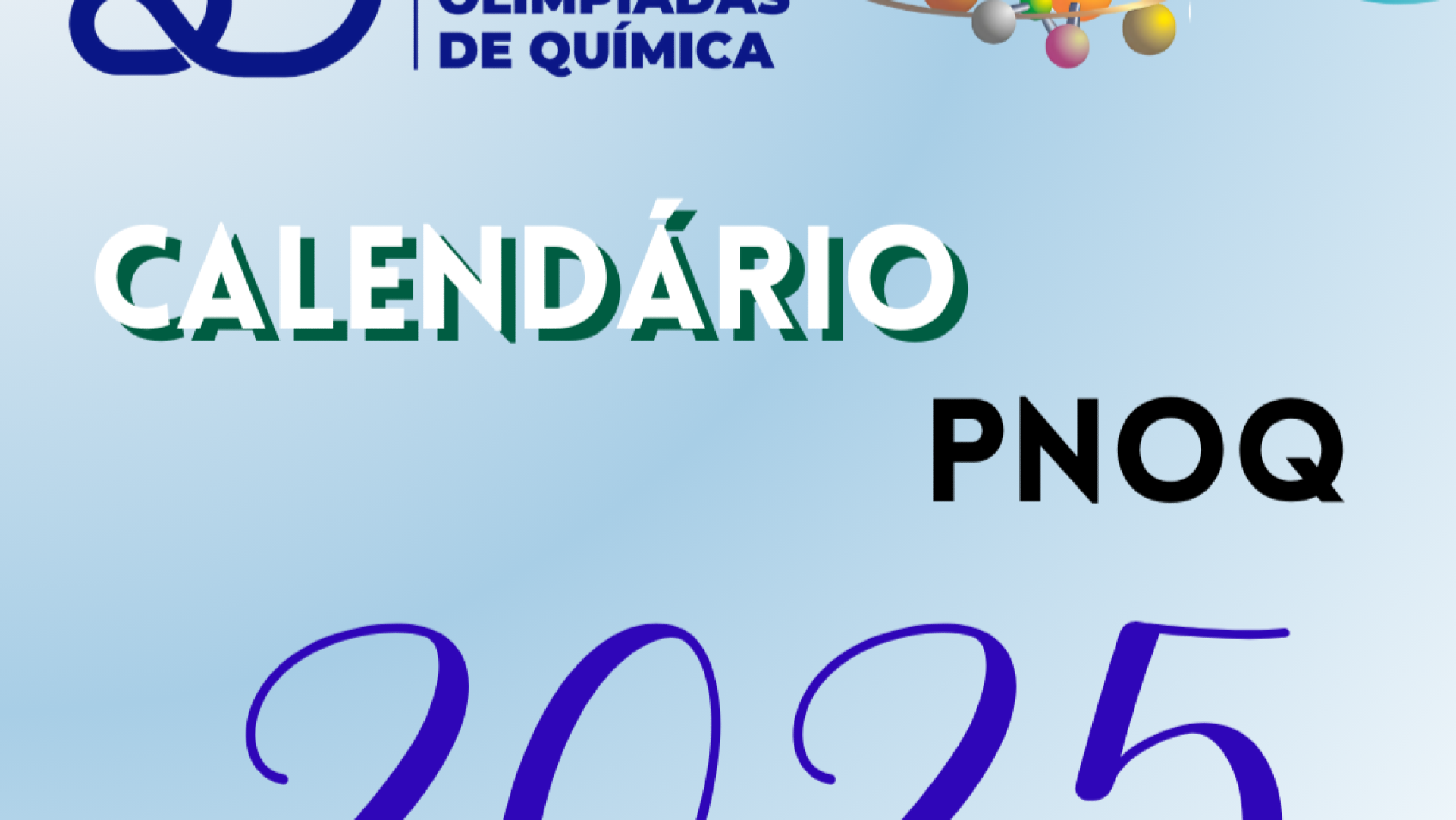 Calendário do PNOQ 2025